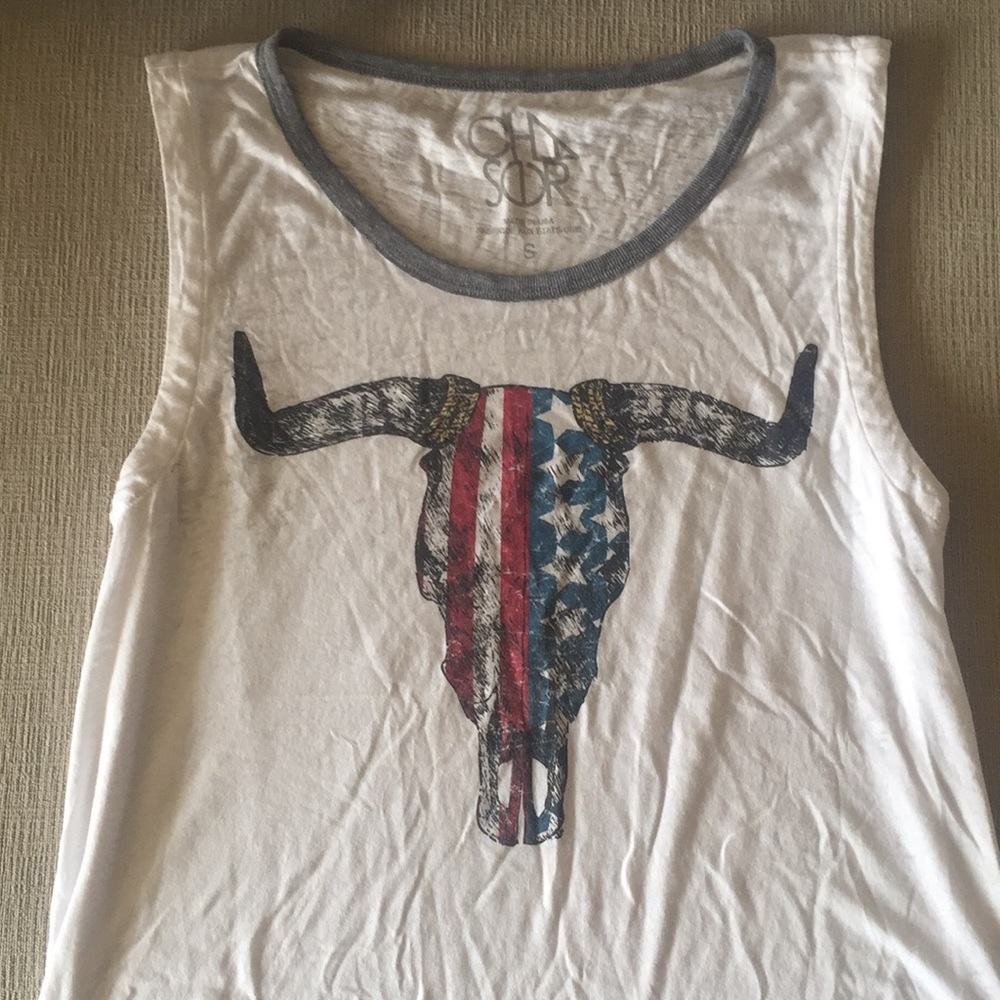 All-American flowy tank top!